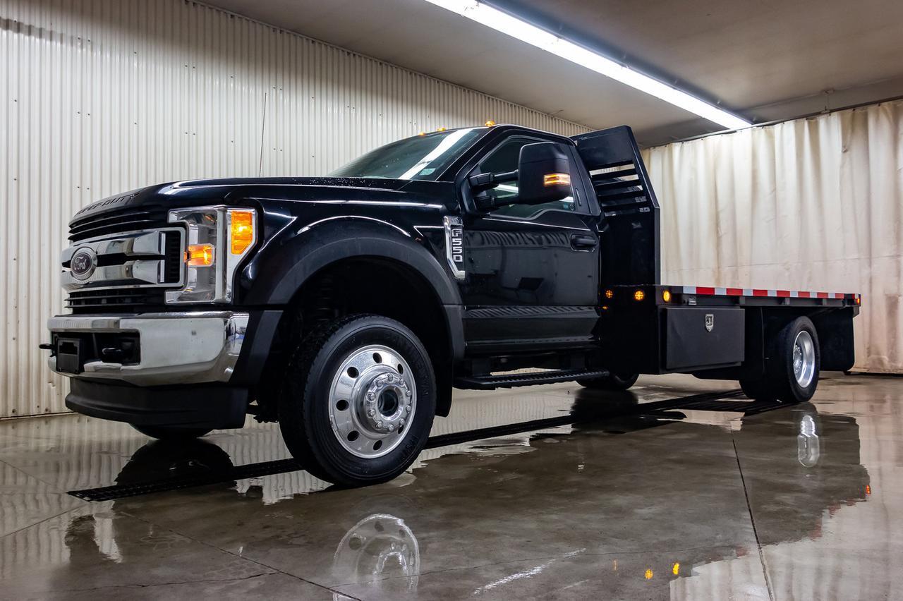 2017 Ford F-550 4x4 Reg Cab XLT Deck Red Deer AB