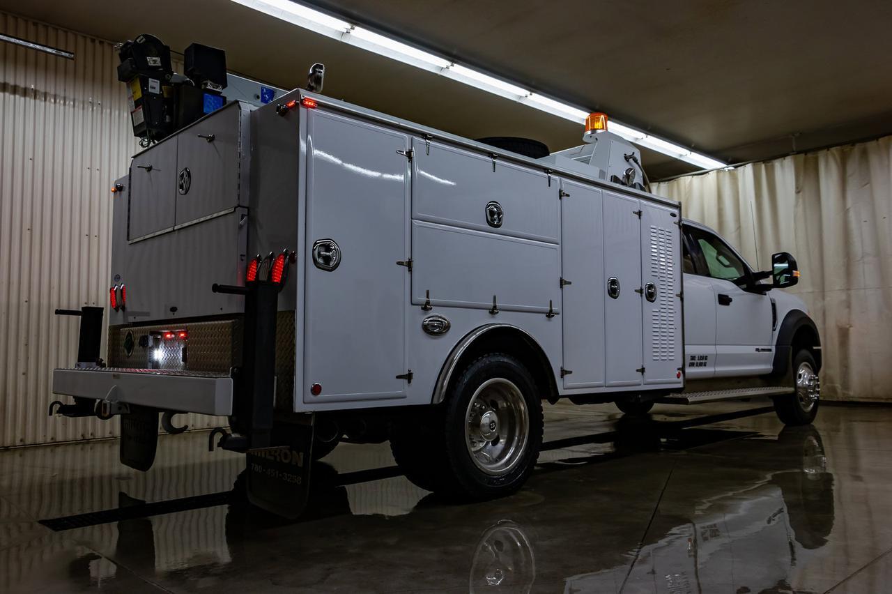 2017 Ford F-550 4x4 Super Cab XLT Mechanic Crane VMac Diesel Red Deer AB