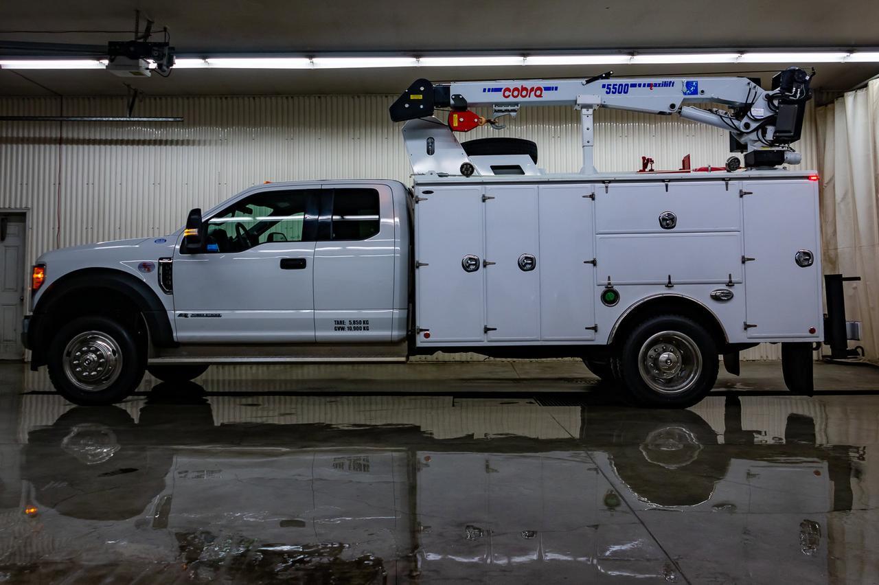 2017 Ford F-550 4x4 Super Cab XLT Mechanic Crane VMac Diesel Red Deer AB