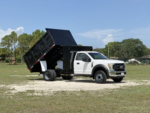 2017 Ford F-550XL 12' Steel Landscape Dump Truck