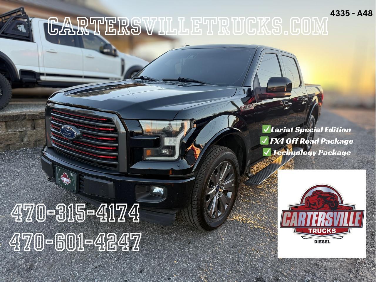 2017 Ford F150 Lariat FX4 - SPORT - ULTIMATE