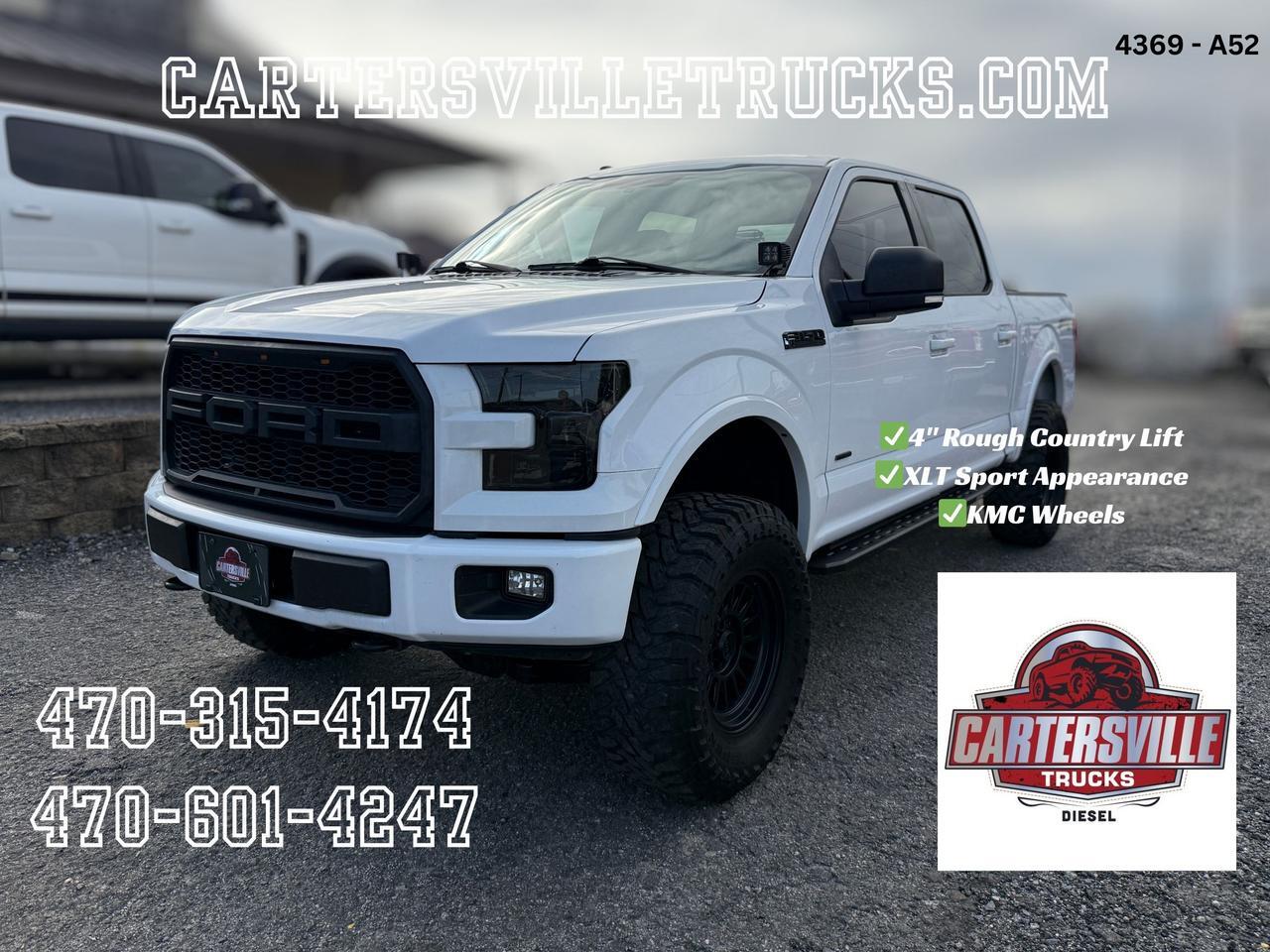 2017 Ford F150 XLT 4X4 - PREMIUM - SPORT - LIFTED - LOADED