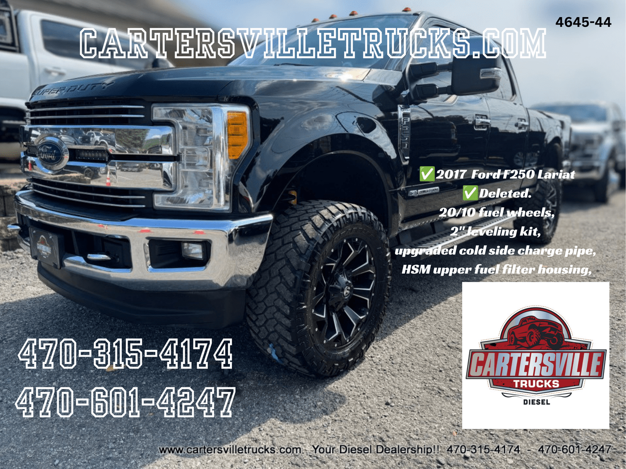 2017 Ford F250sd SOLD SOLD SOLD*** Lariat FX4 - LEVELED - DELETED