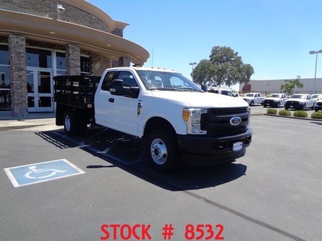 2017 Ford F350 ~ 9ft Stake Bed ~ Dually ~ 4x4 ~ Extended Cab ~ Only 60K Miles! Rocklin CA