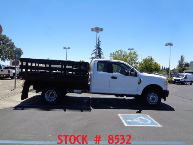 2017 Ford F350 ~ 9ft Stake Bed ~ Dually ~ 4x4 ~ Extended Cab ~ Only 60K Miles! Rocklin CA