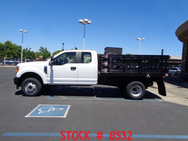 2017 Ford F350 ~ 9ft Stake Bed ~ Dually ~ 4x4 ~ Extended Cab ~ Only 60K Miles! Rocklin CA