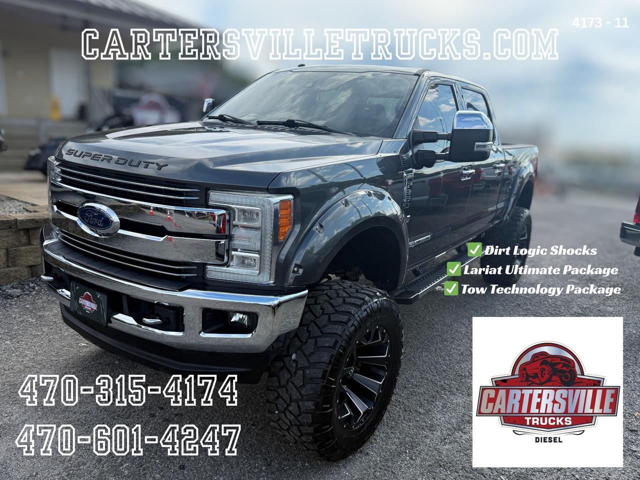 2017 Ford F350sd Lariat FX4 - 8" FABTECH/DIRT LOGIC - 40's Cartersville GA