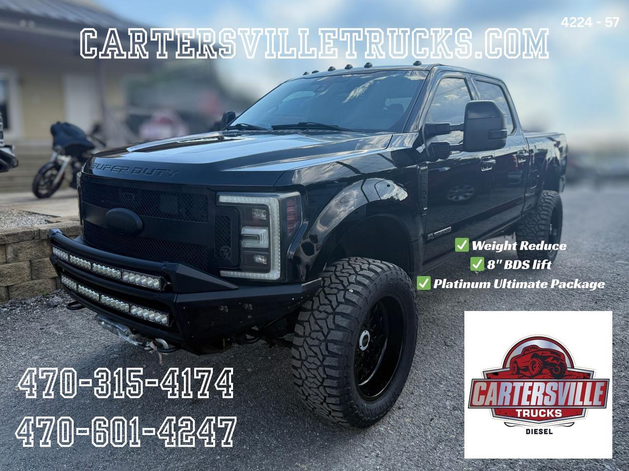 2017 Ford F350sd Platinum 4x4 - LIFTED - DELETED - OVER 20K EXTRAS Cartersville GA