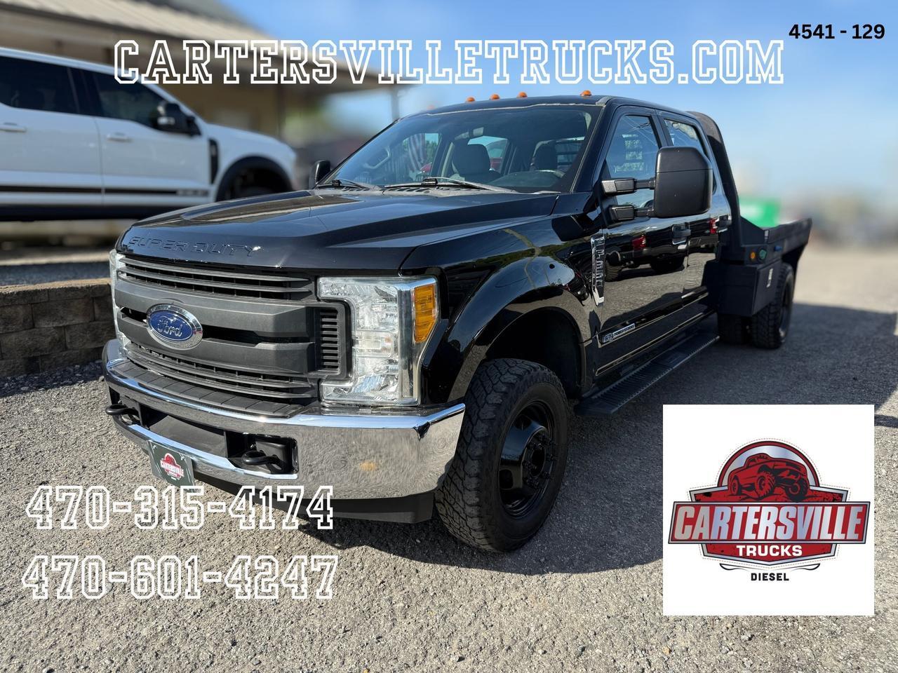 2017 Ford F350sd SOLD SOLD SOLD***XL 4X4 - FLATBED -DUALLY