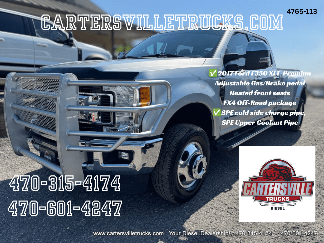 2017 Ford F350sd XLT FX4 - PREMIUM - LOADED - DUALLY