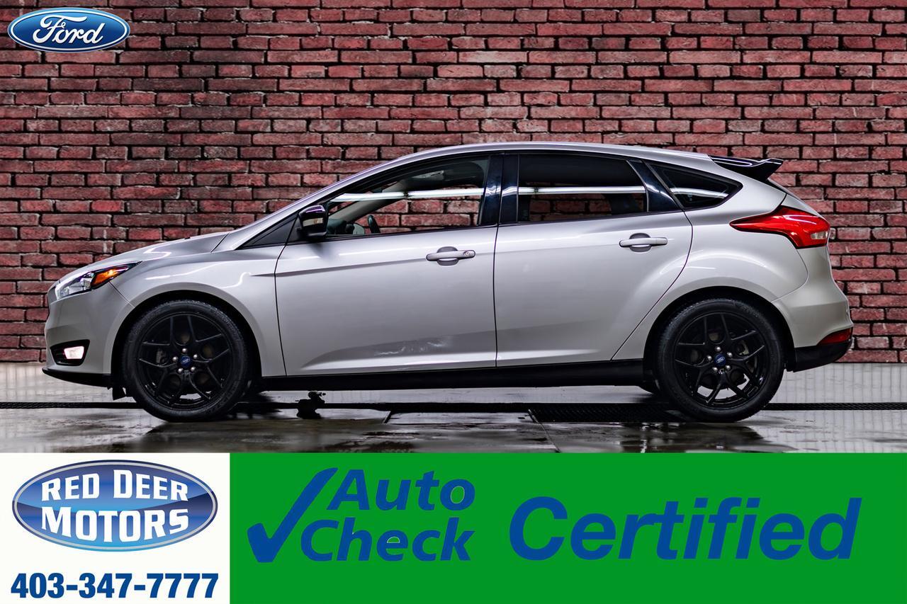2017 Ford Focus SEL Hatchback Nav Roof BCam Red Deer AB