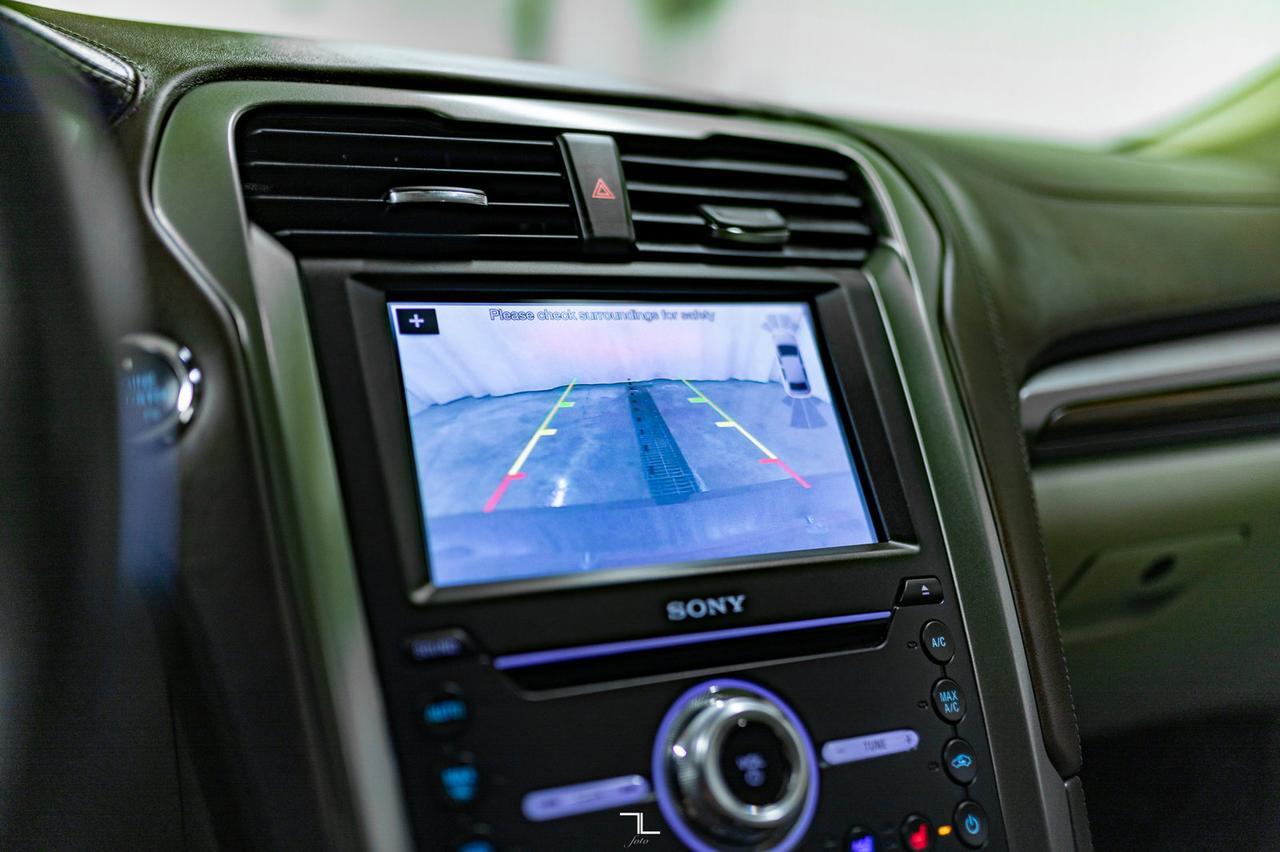 2017 Ford Fusion AWD Platinum Leather Roof Nav BCam Red Deer AB