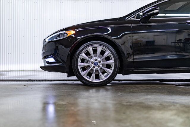 2017 Ford Fusion AWD Platinum Leather Roof Nav BCam Red Deer AB