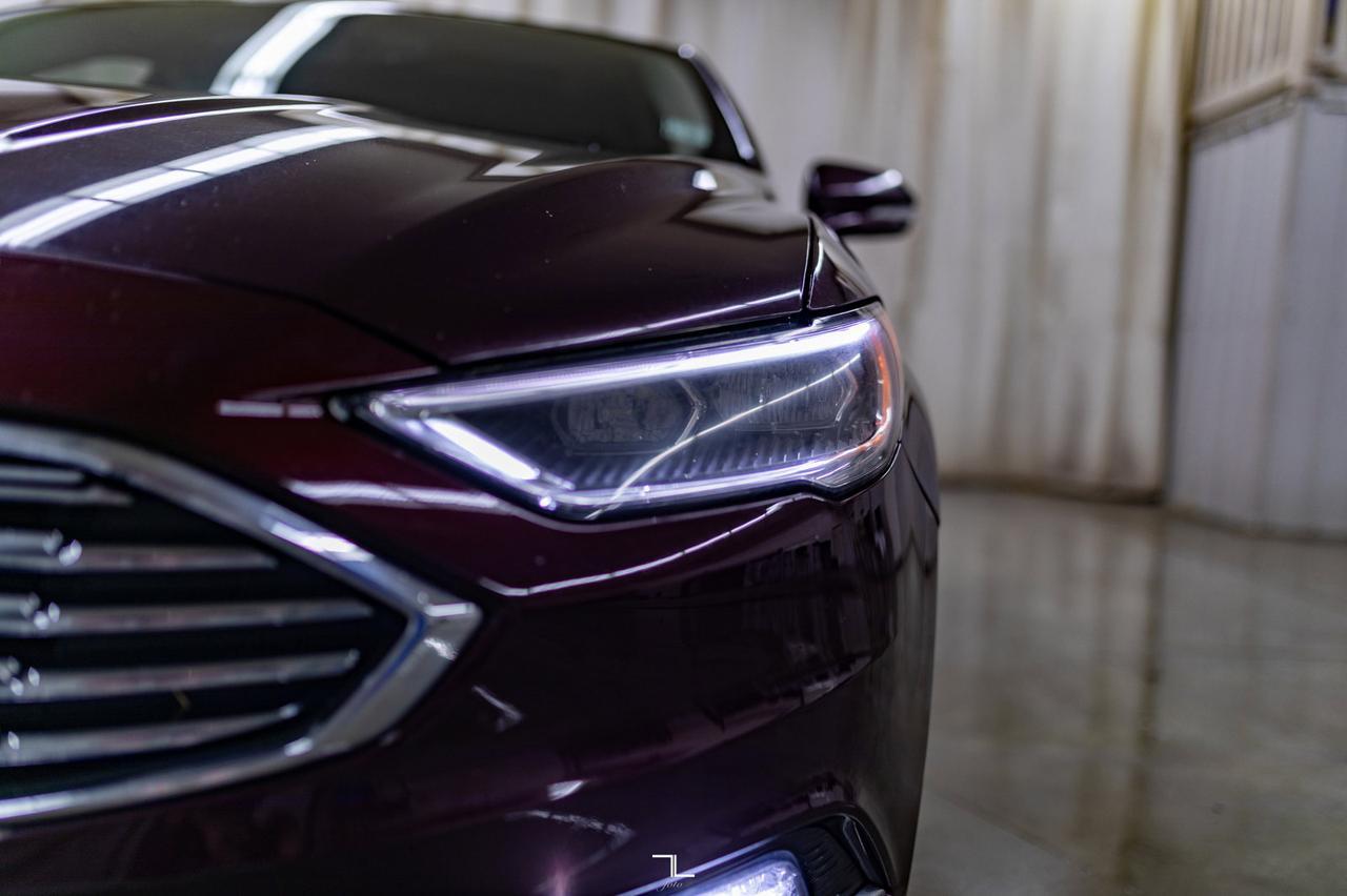 2017 Ford Fusion AWD Titanium Leather Roof Nav BCam Red Deer AB