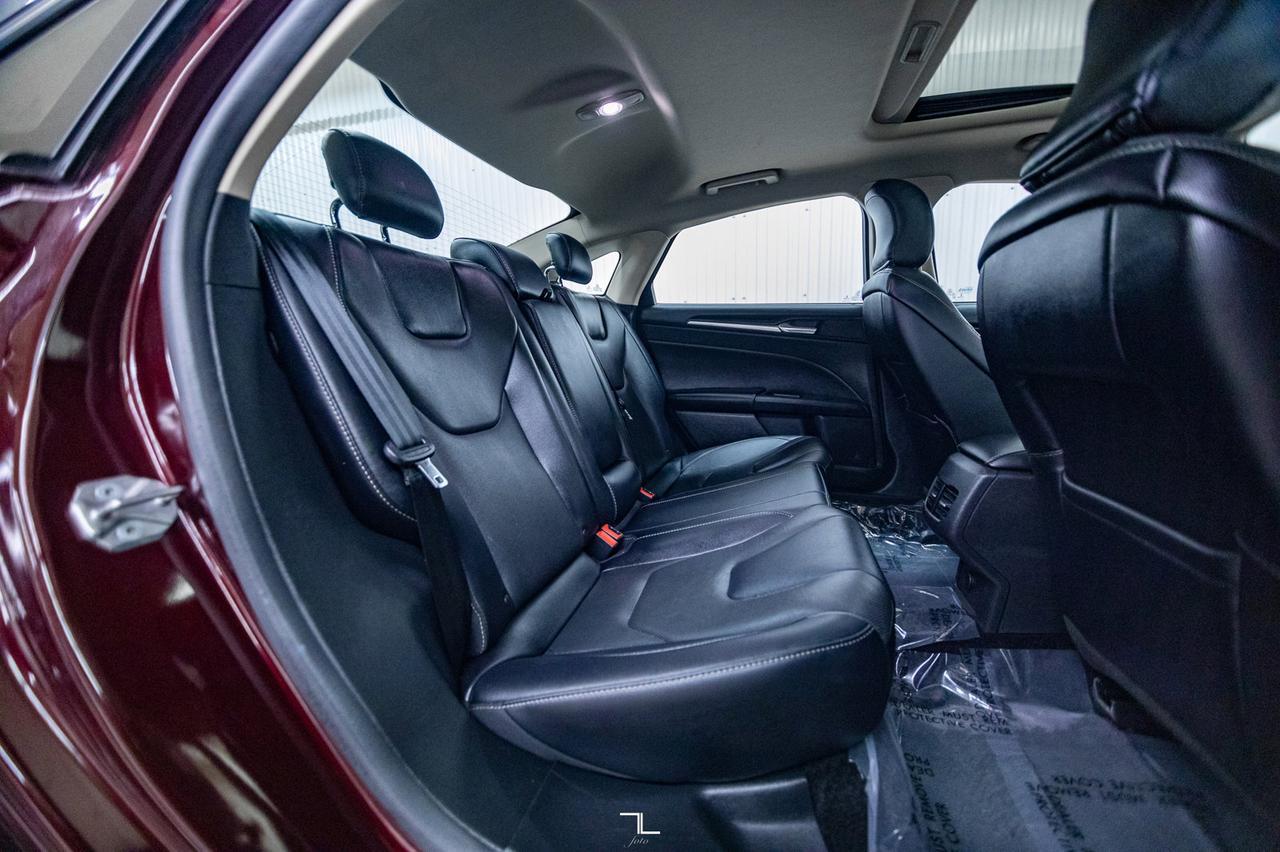 2017 Ford Fusion AWD Titanium Leather Roof Nav BCam Red Deer AB