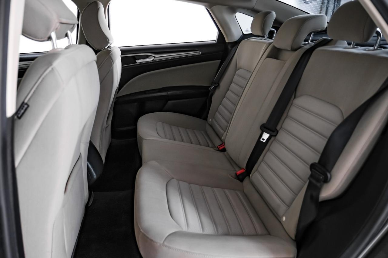 2017 Ford Fusion HYBRID S AUTOMATIC REAR CAMERA BLUETOOTH CRUISE CONTROL ALLOY WH Carrollton TX