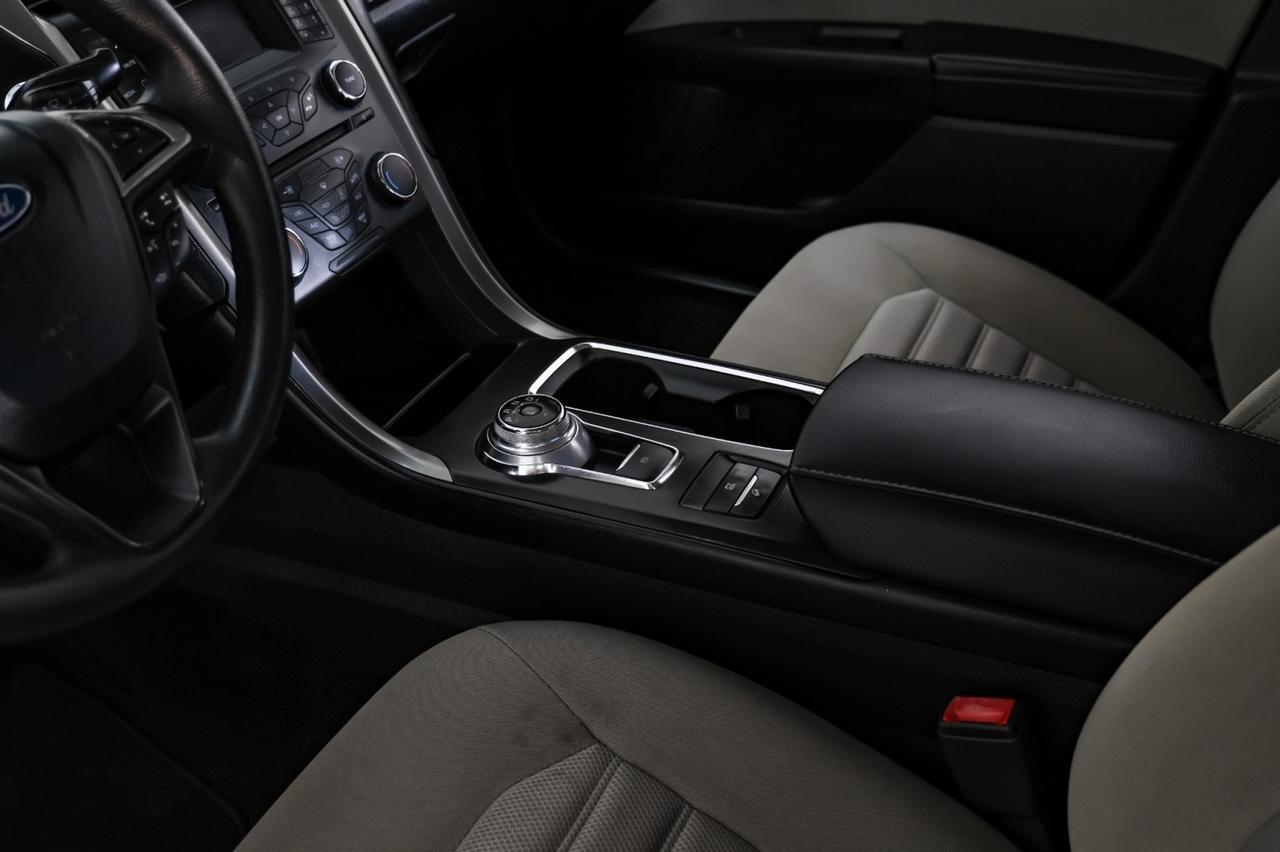 2017 Ford Fusion HYBRID S AUTOMATIC REAR CAMERA BLUETOOTH CRUISE CONTROL ALLOY WH Carrollton TX