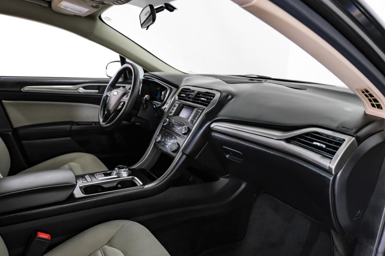 2017 Ford Fusion HYBRID S AUTOMATIC REAR CAMERA BLUETOOTH CRUISE CONTROL ALLOY WH Carrollton TX