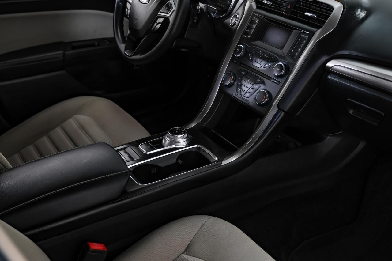 2017 Ford Fusion HYBRID S AUTOMATIC REAR CAMERA BLUETOOTH CRUISE CONTROL ALLOY WH Carrollton TX