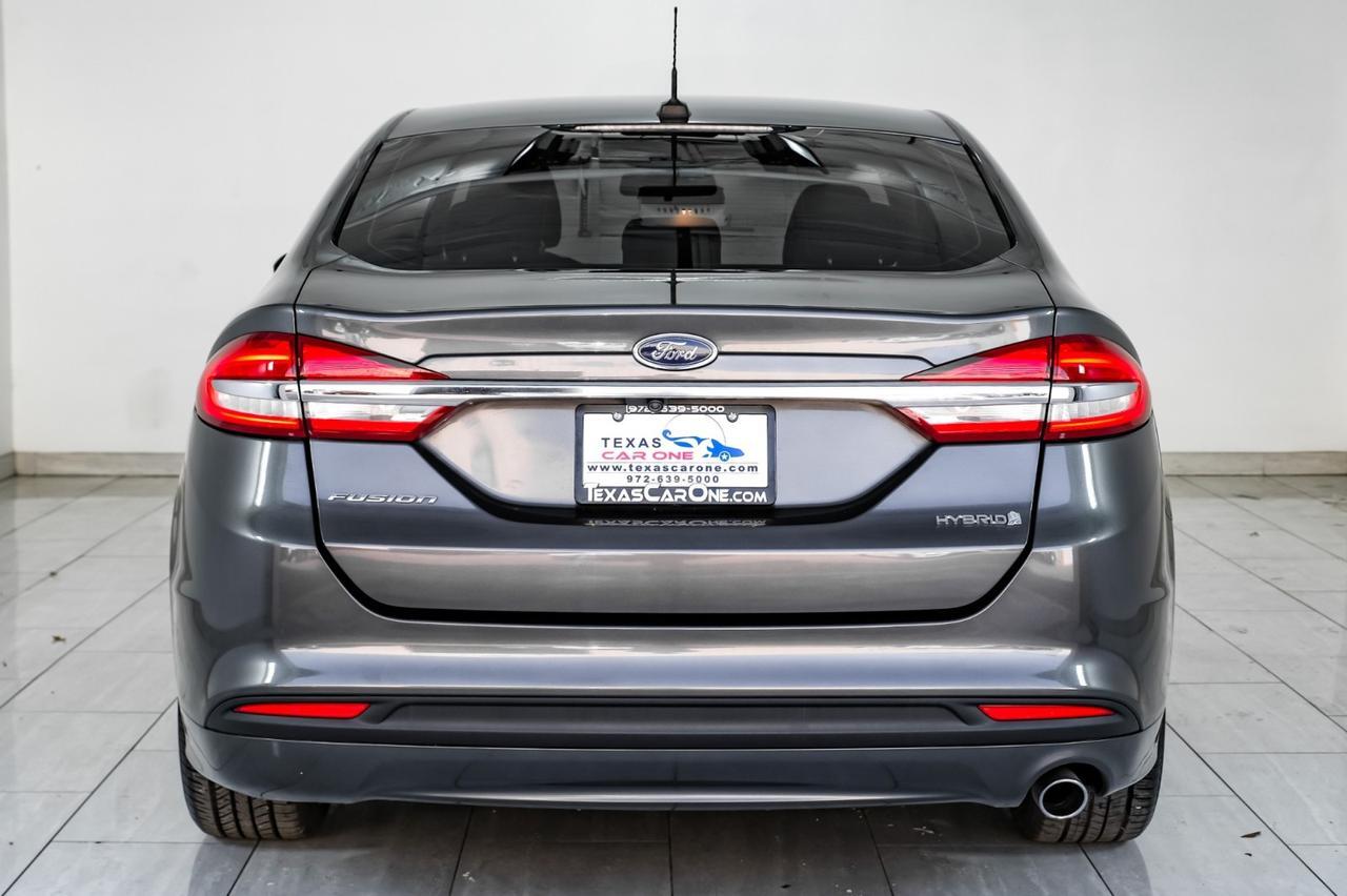 2017 Ford Fusion HYBRID S AUTOMATIC REAR CAMERA BLUETOOTH CRUISE CONTROL ALLOY WH Carrollton TX