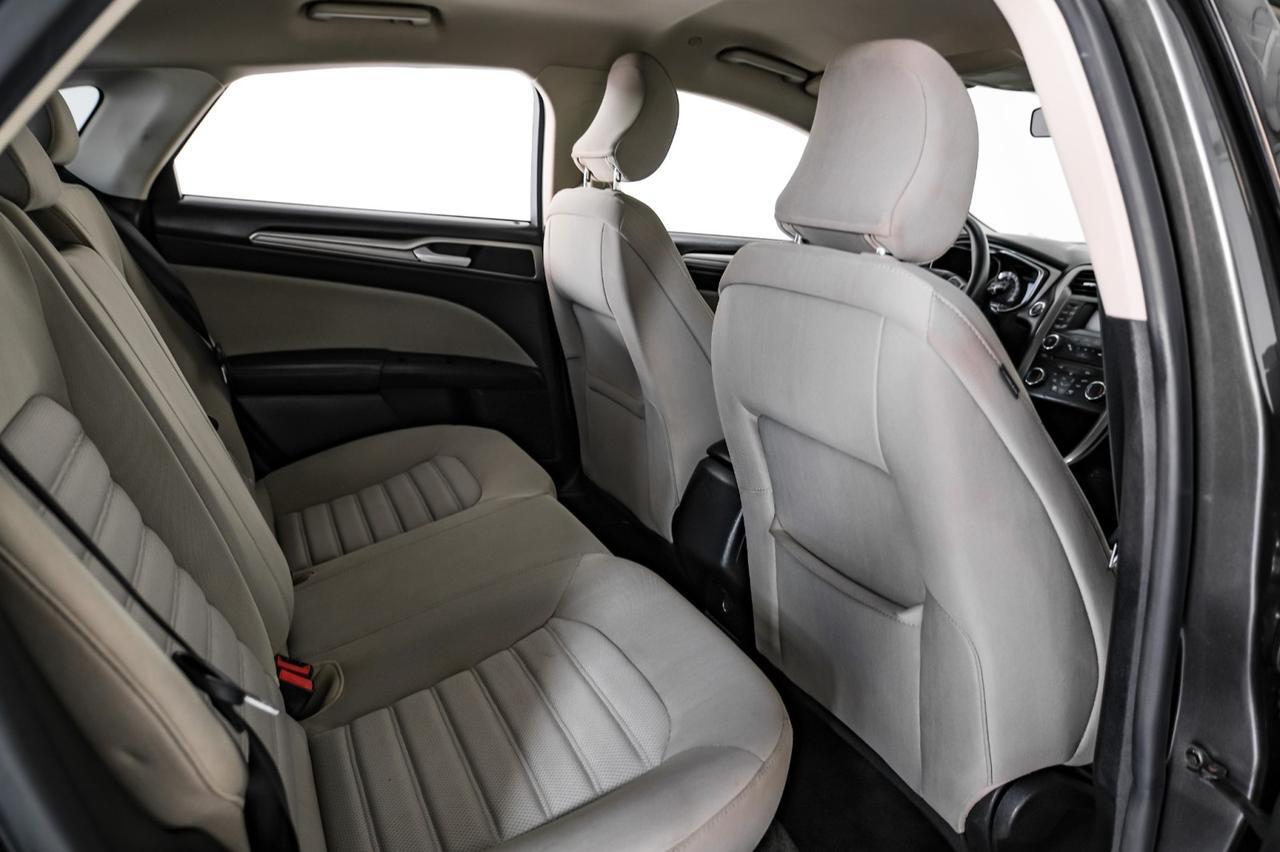 2017 Ford Fusion HYBRID S AUTOMATIC REAR CAMERA BLUETOOTH CRUISE CONTROL ALLOY WH Carrollton TX