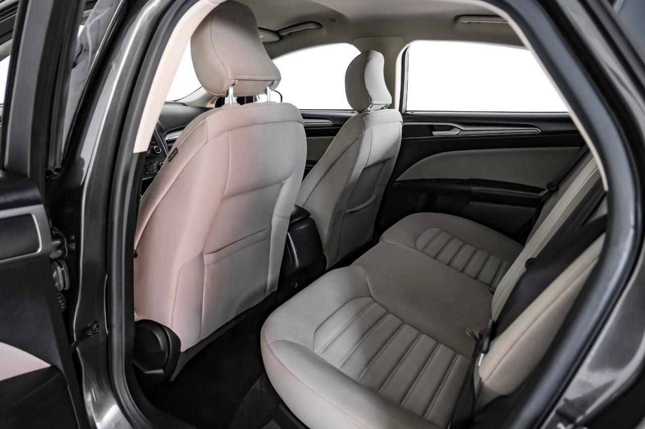 2017 Ford Fusion HYBRID S AUTOMATIC REAR CAMERA BLUETOOTH CRUISE CONTROL ALLOY WH Carrollton TX