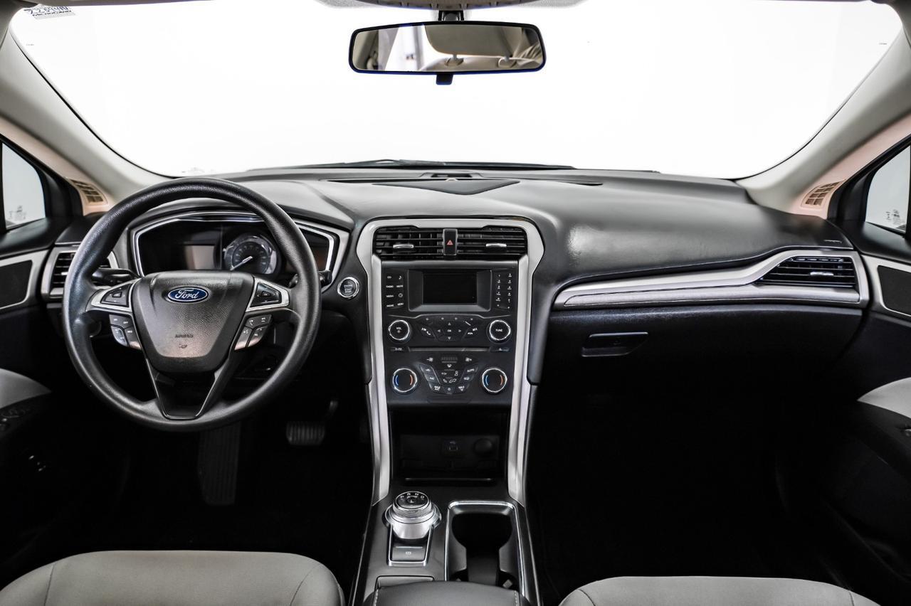 2017 Ford Fusion HYBRID S AUTOMATIC REAR CAMERA BLUETOOTH CRUISE CONTROL ALLOY WH Carrollton TX