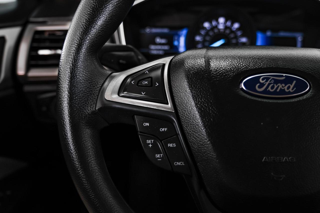 2017 Ford Fusion HYBRID S AUTOMATIC REAR CAMERA BLUETOOTH CRUISE CONTROL ALLOY WH Carrollton TX