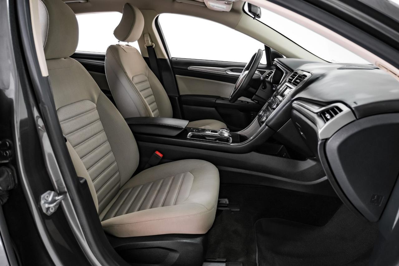 2017 Ford Fusion HYBRID S AUTOMATIC REAR CAMERA BLUETOOTH CRUISE CONTROL ALLOY WH Carrollton TX