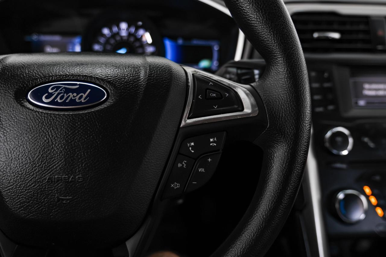 2017 Ford Fusion HYBRID S AUTOMATIC REAR CAMERA BLUETOOTH CRUISE CONTROL ALLOY WH Carrollton TX