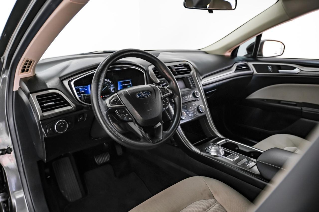 2017 Ford Fusion HYBRID S AUTOMATIC REAR CAMERA BLUETOOTH CRUISE CONTROL ALLOY WH Carrollton TX