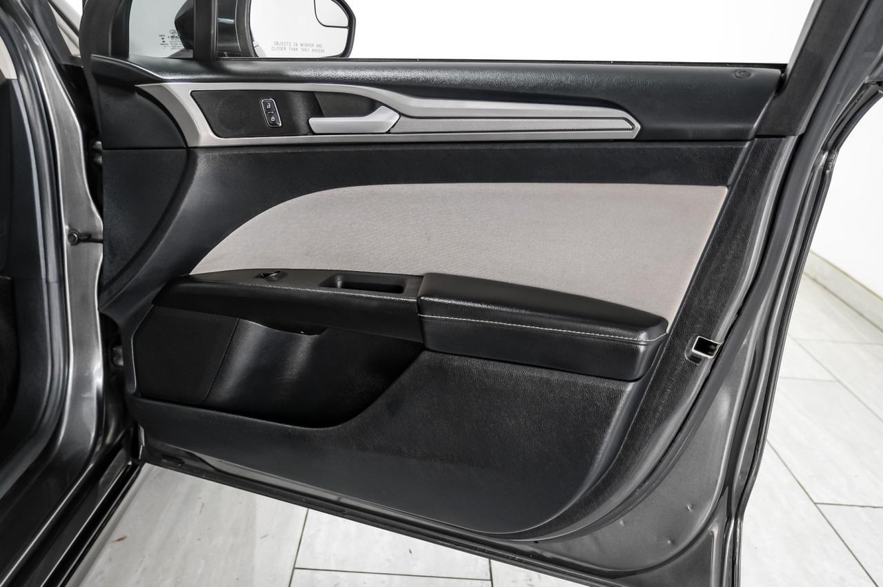 2017 Ford Fusion HYBRID S AUTOMATIC REAR CAMERA BLUETOOTH CRUISE CONTROL ALLOY WH Carrollton TX