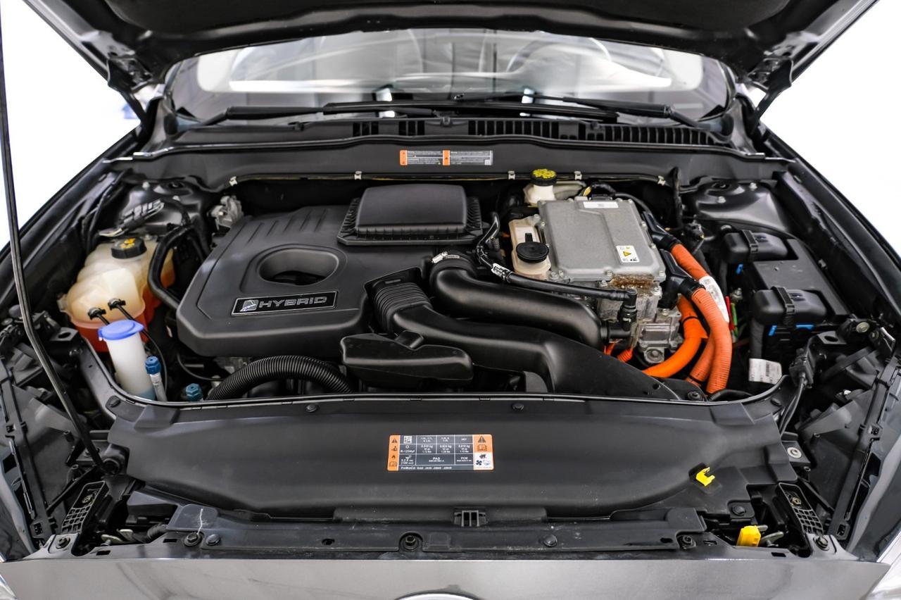 2017 Ford Fusion HYBRID S AUTOMATIC REAR CAMERA BLUETOOTH CRUISE CONTROL ALLOY WH Carrollton TX