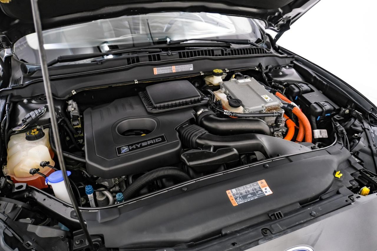 2017 Ford Fusion HYBRID S AUTOMATIC REAR CAMERA BLUETOOTH CRUISE CONTROL ALLOY WH Carrollton TX