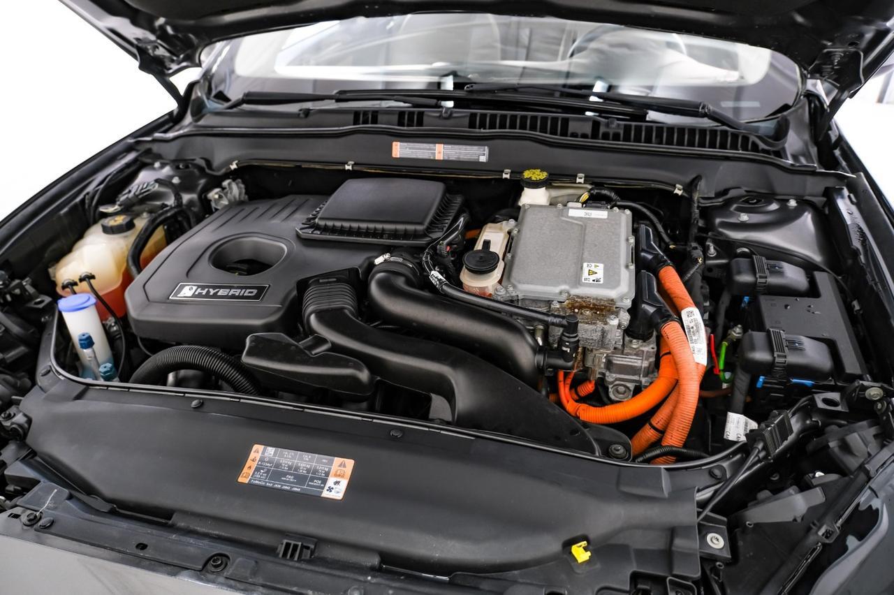 2017 Ford Fusion HYBRID S AUTOMATIC REAR CAMERA BLUETOOTH CRUISE CONTROL ALLOY WH Carrollton TX