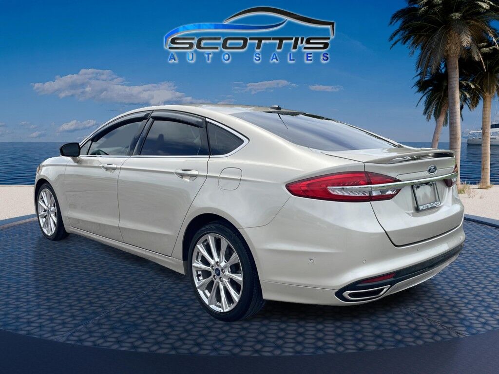 2017 Ford Fusion Platinum~ACCIDENT AVOIDANCE SYSTEMS~ADAPTIVE CRUISE CONTROL~APPROACH LIGHTS~BLIND SPOT~CRASH SENSORS~HEATED SEATS~REMOTE ENGINE START~PREMIUM SOUND SYSTEM~LOW MILES Sarasota FL