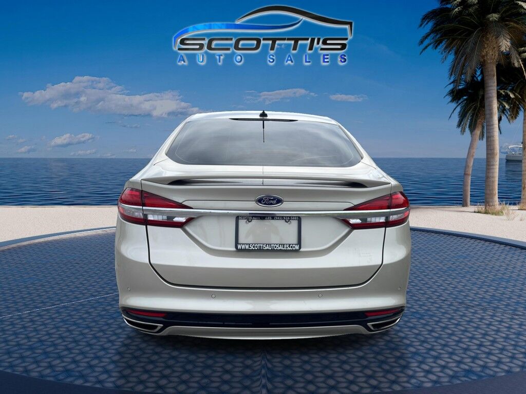 2017 Ford Fusion Platinum~ACCIDENT AVOIDANCE SYSTEMS~ADAPTIVE CRUISE CONTROL~APPROACH LIGHTS~BLIND SPOT~CRASH SENSORS~HEATED SEATS~REMOTE ENGINE START~PREMIUM SOUND SYSTEM~LOW MILES Sarasota FL