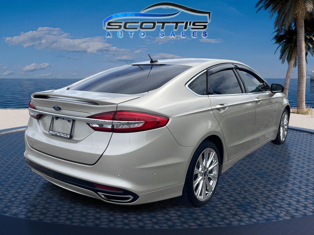 2017 Ford Fusion Platinum~ACCIDENT AVOIDANCE SYSTEMS~ADAPTIVE CRUISE CONTROL~APPROACH LIGHTS~BLIND SPOT~CRASH SENSORS~HEATED SEATS~REMOTE ENGINE START~PREMIUM SOUND SYSTEM~LOW MILES Sarasota FL