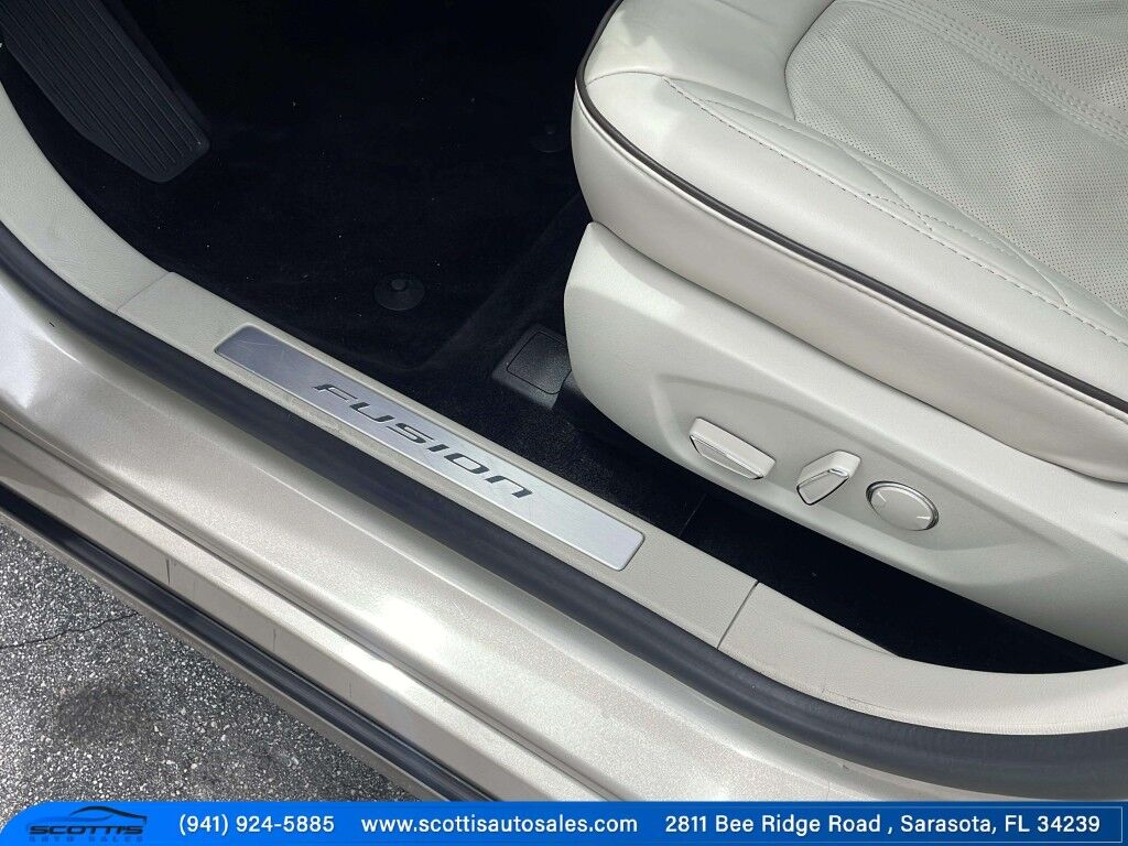 2017 Ford Fusion Platinum~ACCIDENT AVOIDANCE SYSTEMS~ADAPTIVE CRUISE CONTROL~APPROACH LIGHTS~BLIND SPOT~CRASH SENSORS~HEATED SEATS~REMOTE ENGINE START~PREMIUM SOUND SYSTEM~LOW MILES Sarasota FL