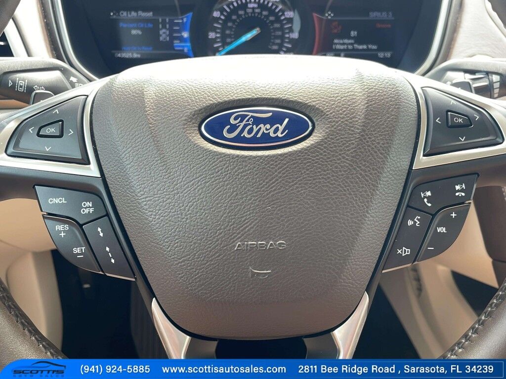 2017 Ford Fusion Platinum~ACCIDENT AVOIDANCE SYSTEMS~ADAPTIVE CRUISE CONTROL~APPROACH LIGHTS~BLIND SPOT~CRASH SENSORS~HEATED SEATS~REMOTE ENGINE START~PREMIUM SOUND SYSTEM~LOW MILES Sarasota FL