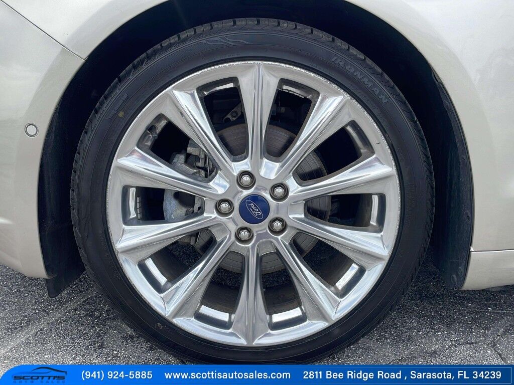 2017 Ford Fusion Platinum~ACCIDENT AVOIDANCE SYSTEMS~ADAPTIVE CRUISE CONTROL~APPROACH LIGHTS~BLIND SPOT~CRASH SENSORS~HEATED SEATS~REMOTE ENGINE START~PREMIUM SOUND SYSTEM~LOW MILES Sarasota FL