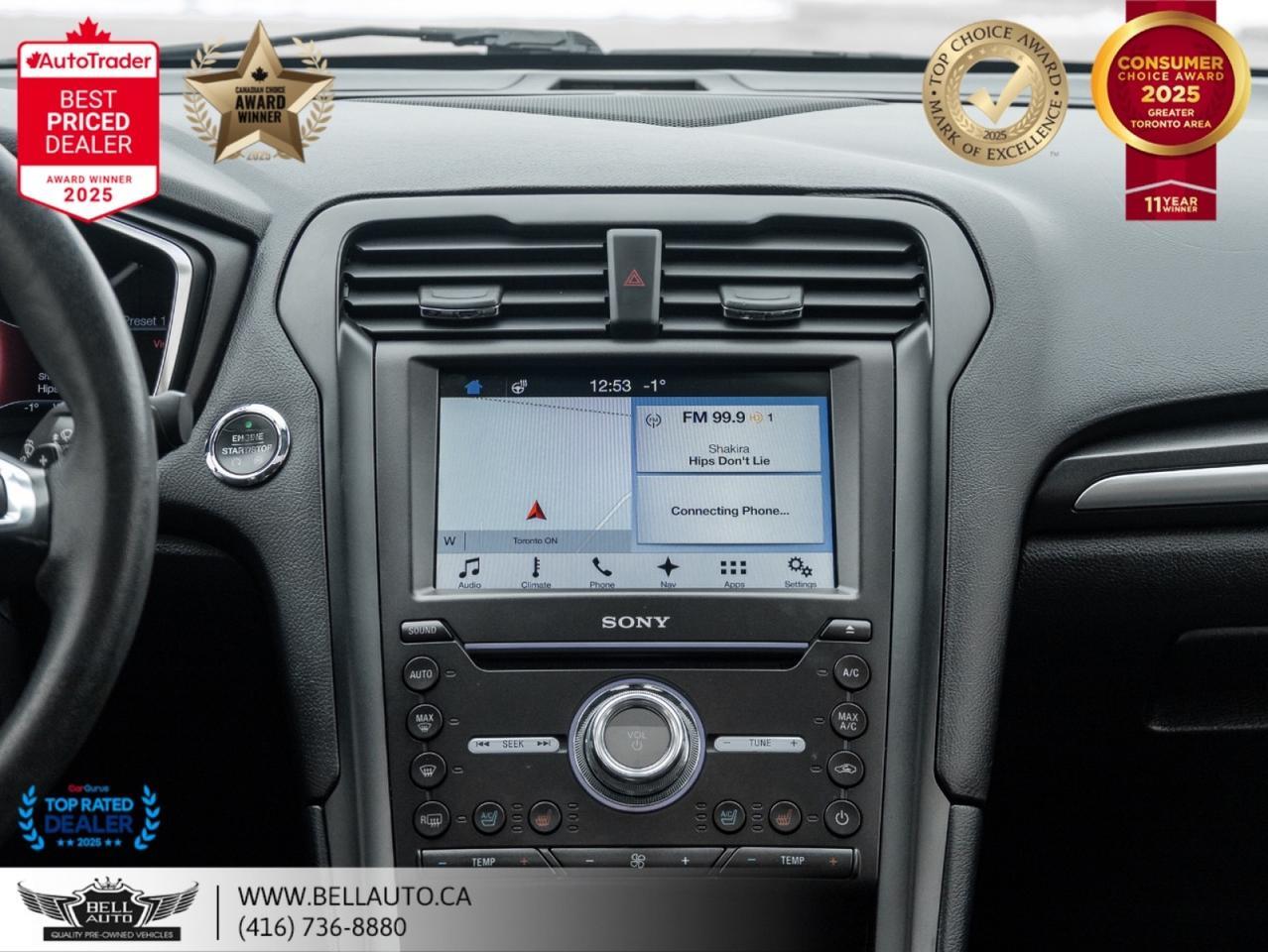 2017 Ford Fusion Titanium | AWD | NAVI | B.CAM | SUNROOF | SONYSOUND Toronto ON