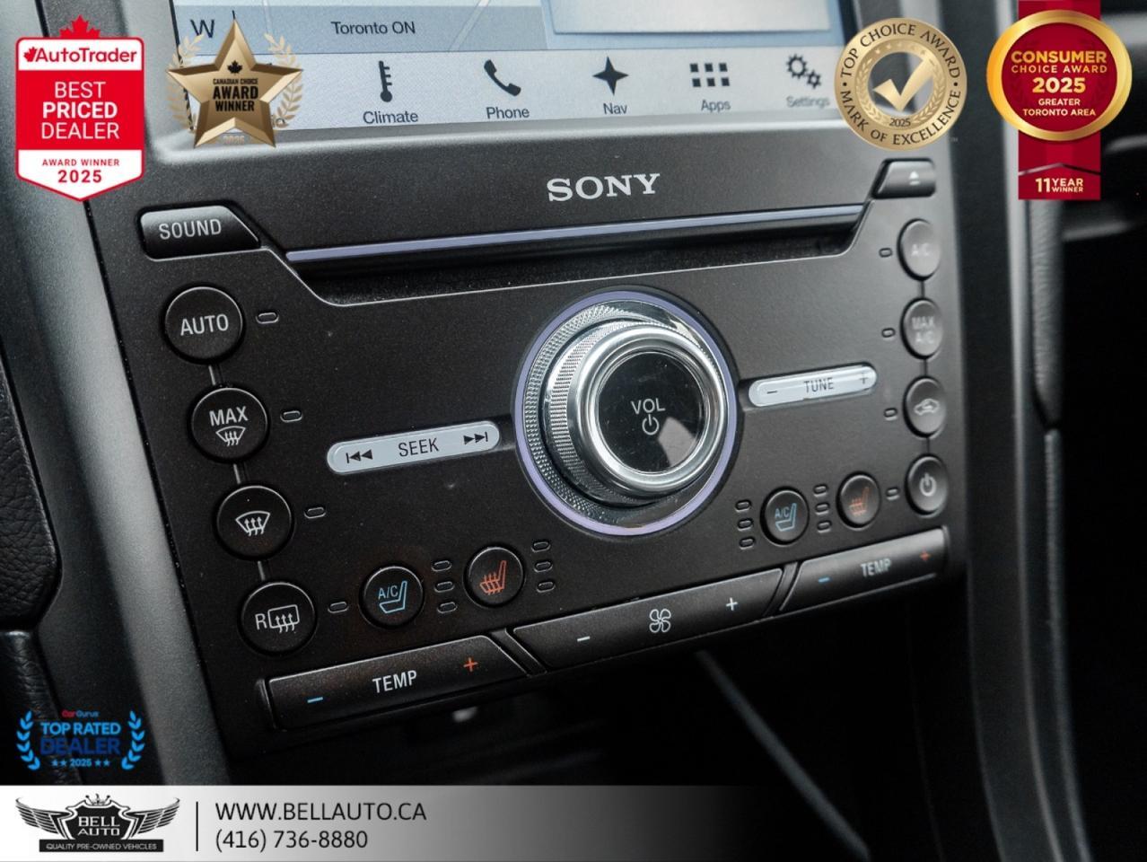 2017 Ford Fusion Titanium | AWD | NAVI | B.CAM | SUNROOF | SONYSOUND Toronto ON