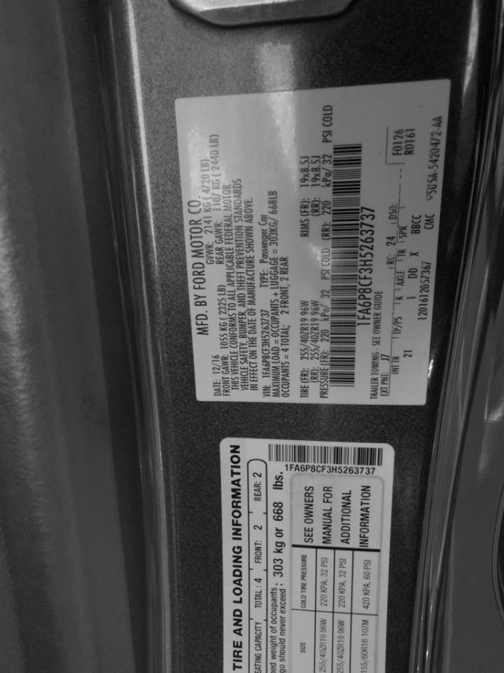 2017 Ford Mustang GT Fastback Jacksonville FL