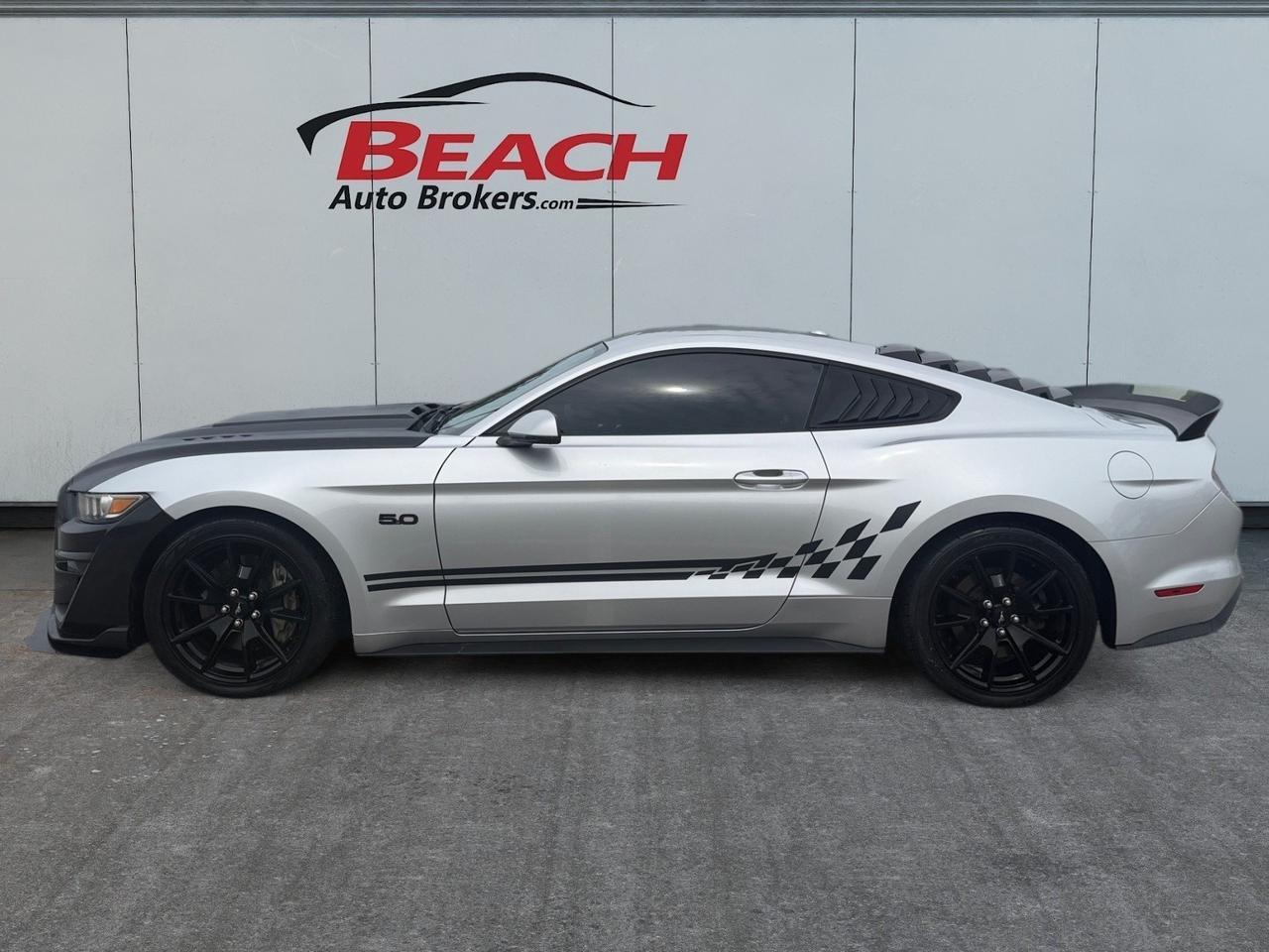 2017 Ford Mustang GT Premium, HEATED AND VENTILATED SEATS, BACKUP CAMERA, REAR SPOILER, POWER MIRRORS, HEATED MIRRORS, BLACK WHEELS, COME AND TEST DRIVE THIS MUSTANG TODAY! Norfolk VA