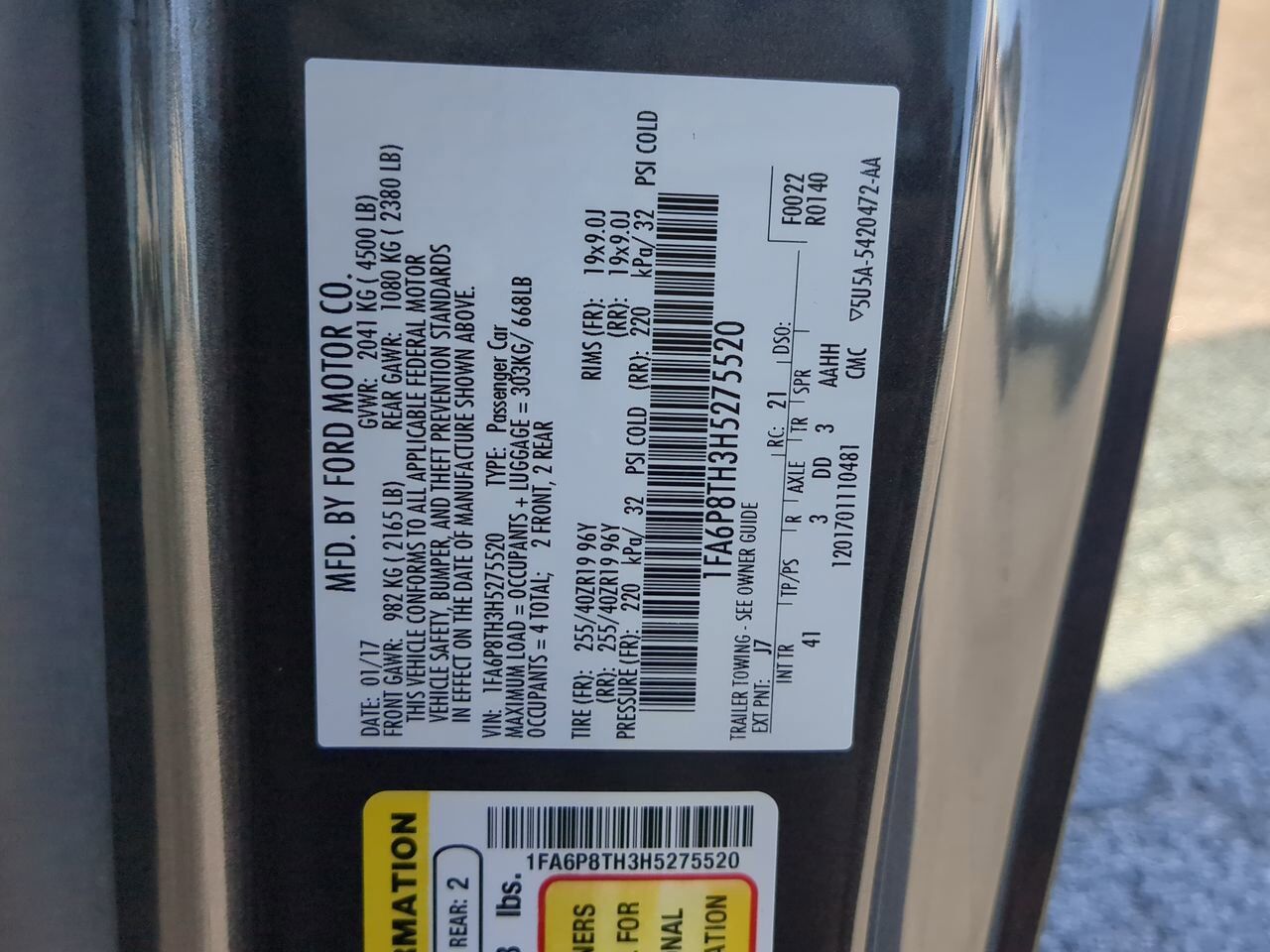 2017 Ford Mustang GT Premium Winder GA