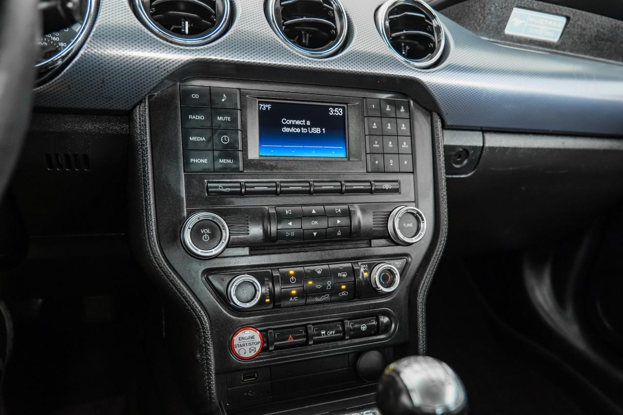 2017 Ford Mustang GT REAR CAMERA KEYLESS START BLUETOOTH CRUISE CONTROL ALLOY WHEELS Carrollton TX