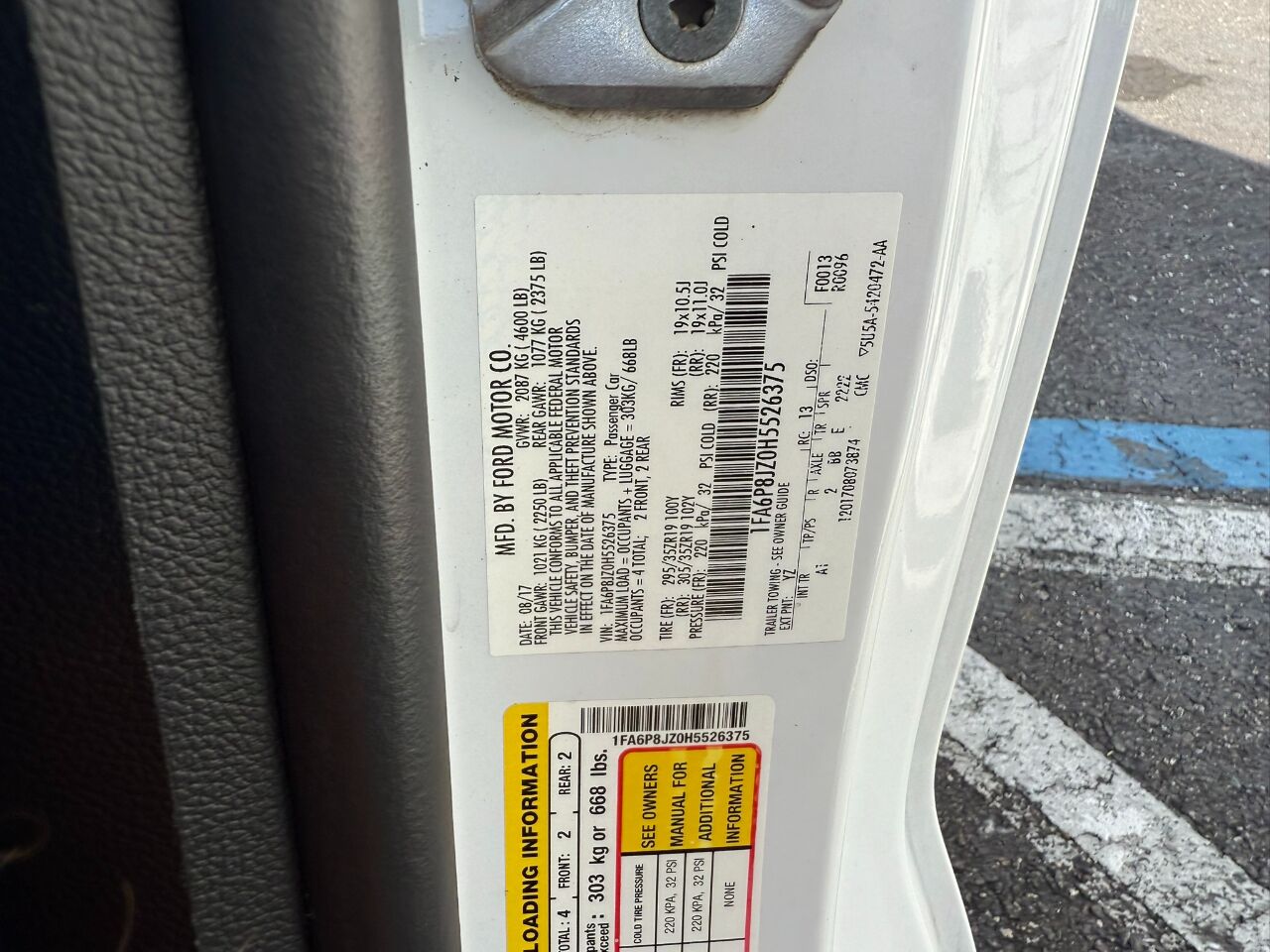 2017 Ford Mustang Shelby GT350R Fastback Jacksonville FL