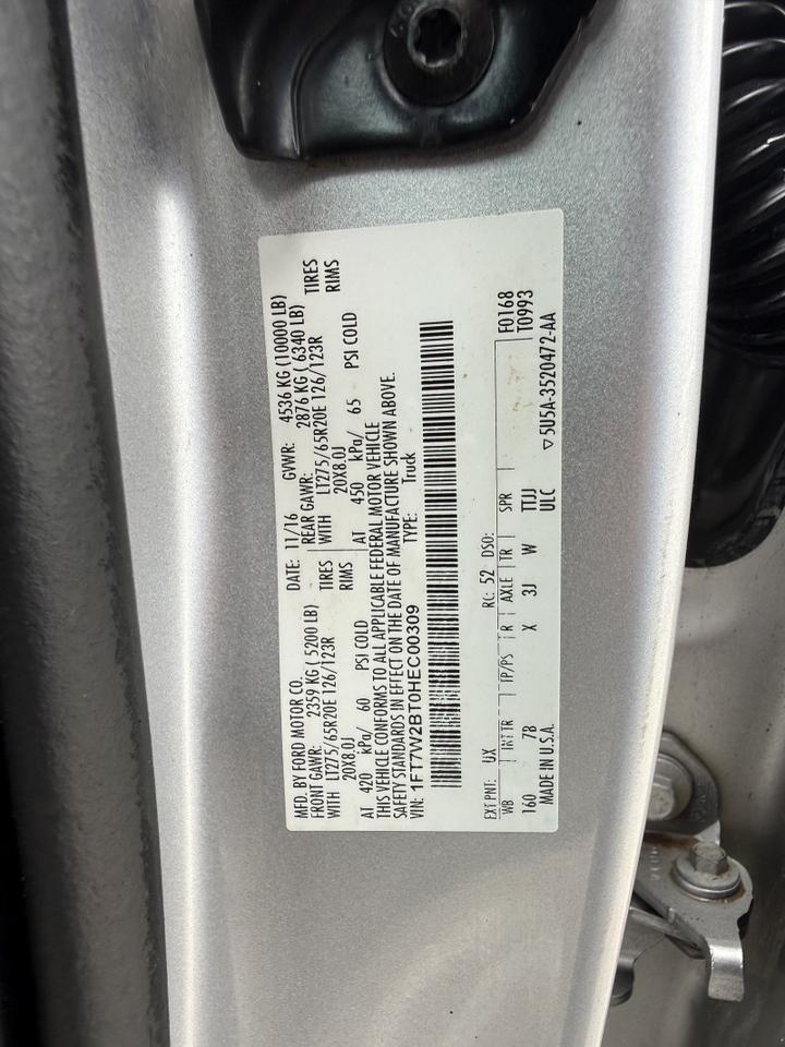 2017 Ford Super Crew F-250 4x4 Diesel Platinum Collinsville OK