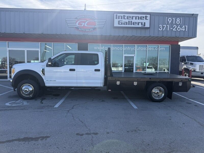 2017 Ford Super Crew F-550 4x4 Diesel Flatbed XL Collinsville OK